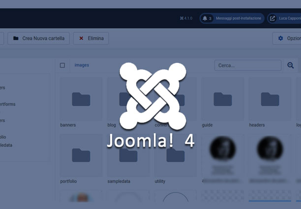 Joomla! 4, ecco cosa puoi fare con il nuovo gestore dei media