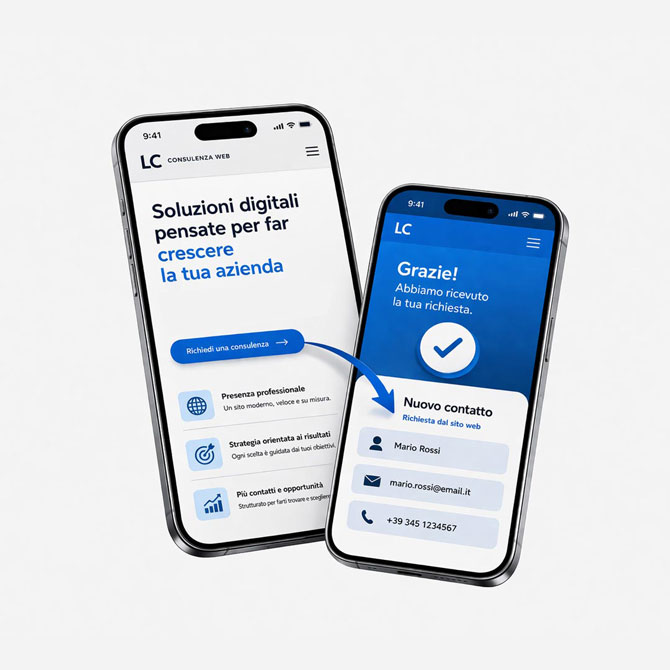 Luca Capponi, consulenza web, siti internet efficaci
