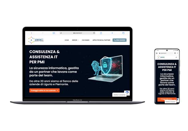 ASC Services, restyle sito per azienda di consulenza e assistenza IT