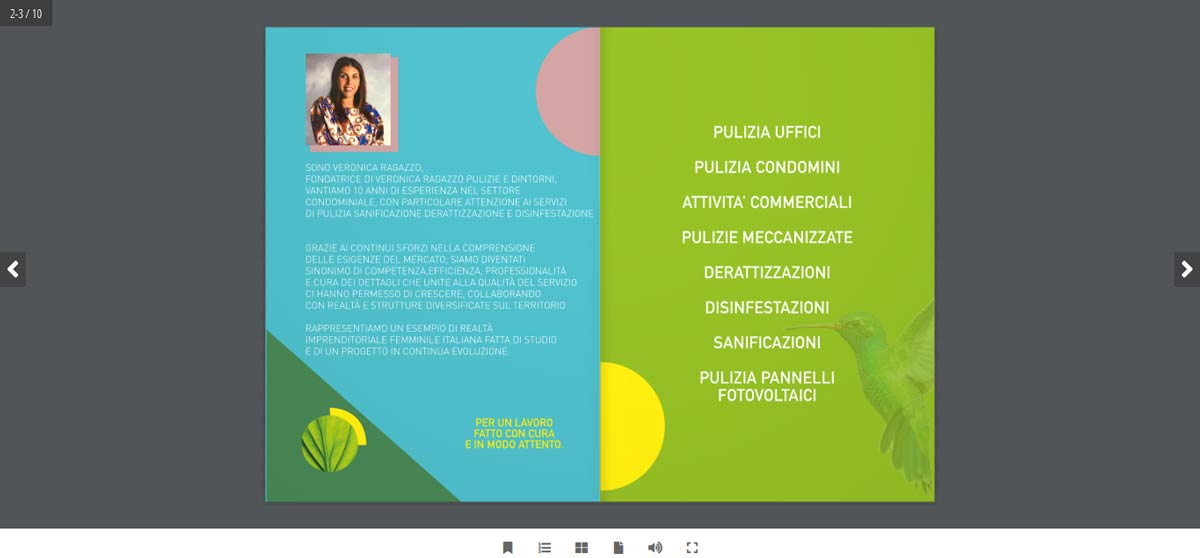 Brochure sfogliabile Veronica Ragazzo